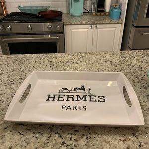 Personalized prints and decor trays.
